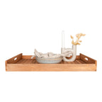 Faro Tray - Tray, teak, natural 58x38 cm