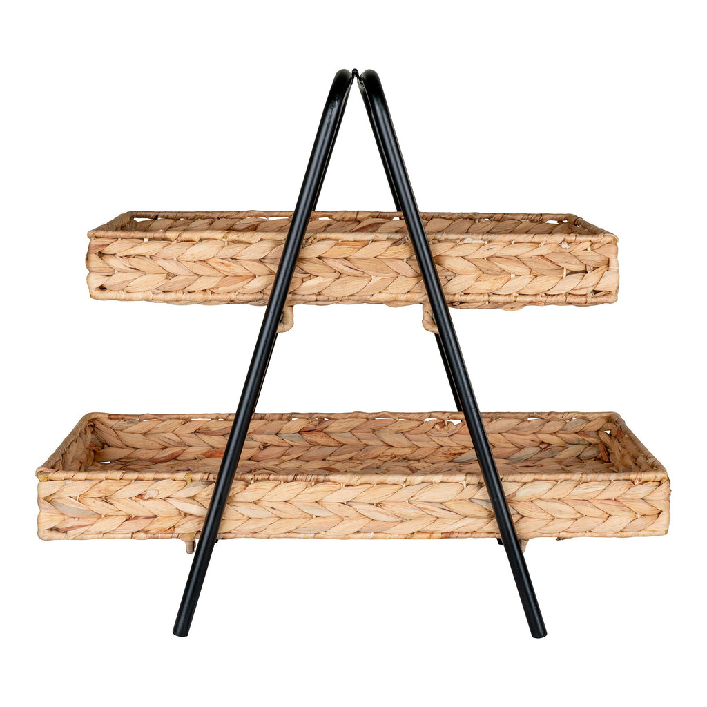 Alfaro Tray — Natural / Black