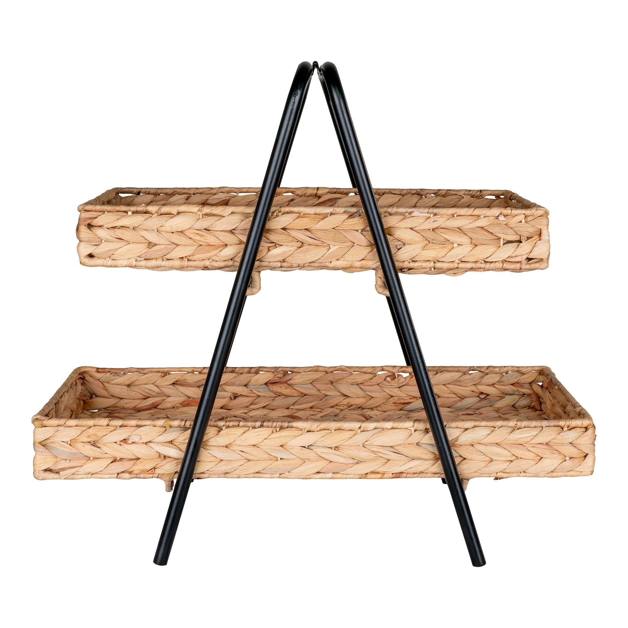 Alfaro Tray — Natural / Black