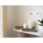 Tray - Tray, steel, brown set of 2