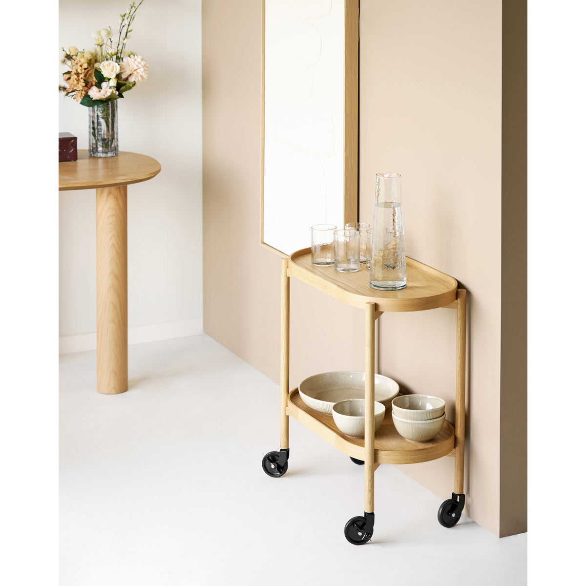 Viola Serving Bowl — Beige