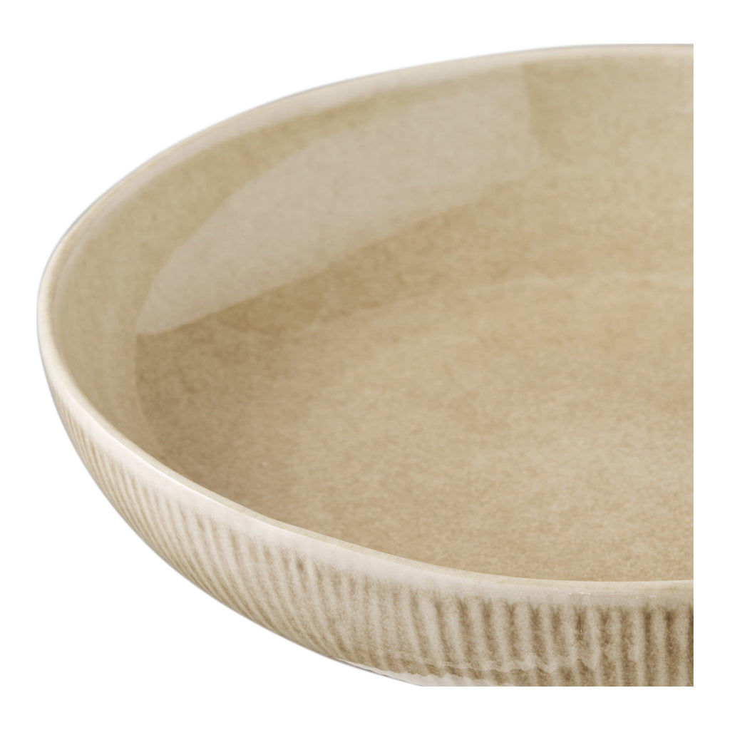 Viola Serving Bowl — Beige