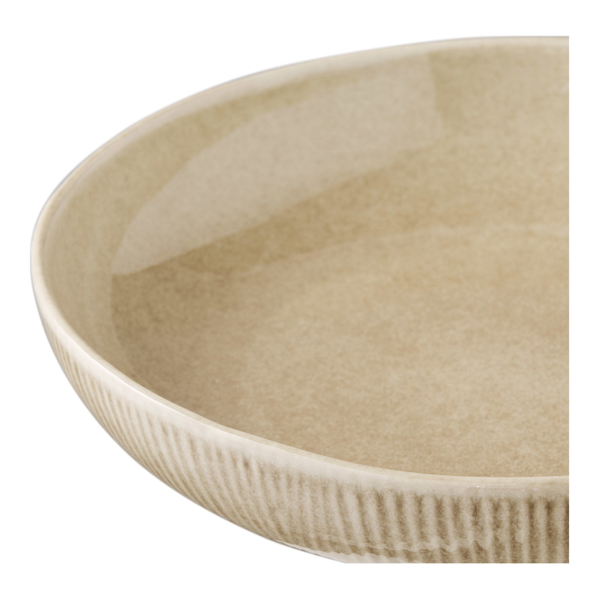 Viola Serving Bowl — Beige
