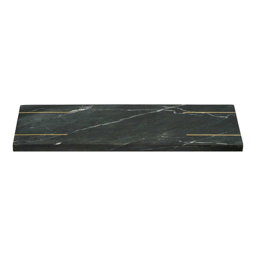 Diu Tray — Black / Brass