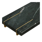 Diu Tray — Black / Brass