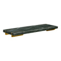 Diu Tray — Black / Brass