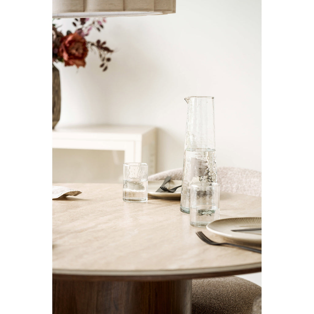 Nalanda Hammered Carafe — Natural