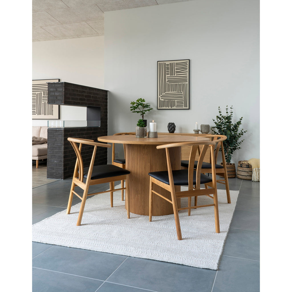 Lipari Canvas Print — Black / Beige