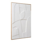 Madeline Relief Wall Decoration — White