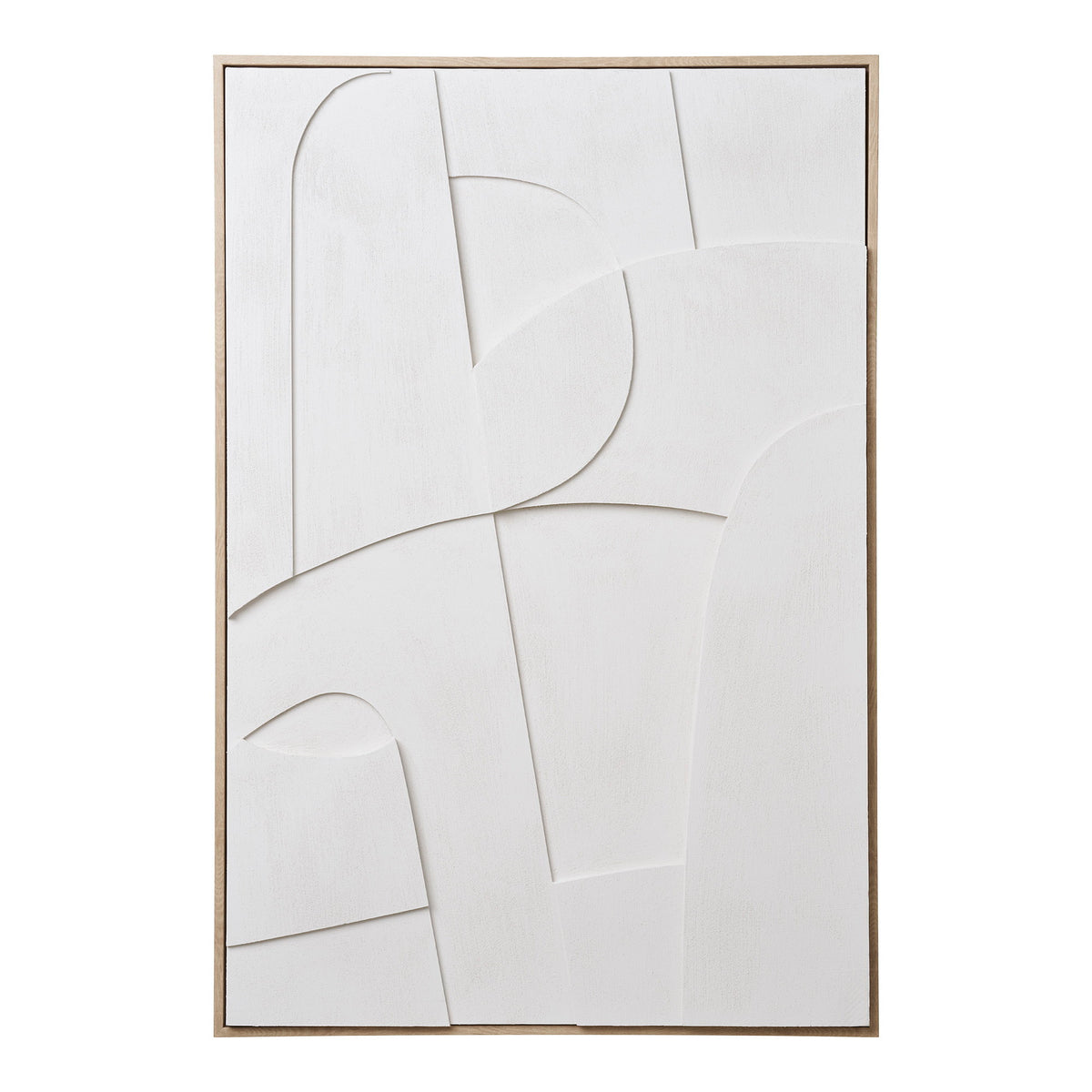 Madeline Relief Wall Decoration — White