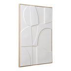 Madeline Relief Wall Decoration — White