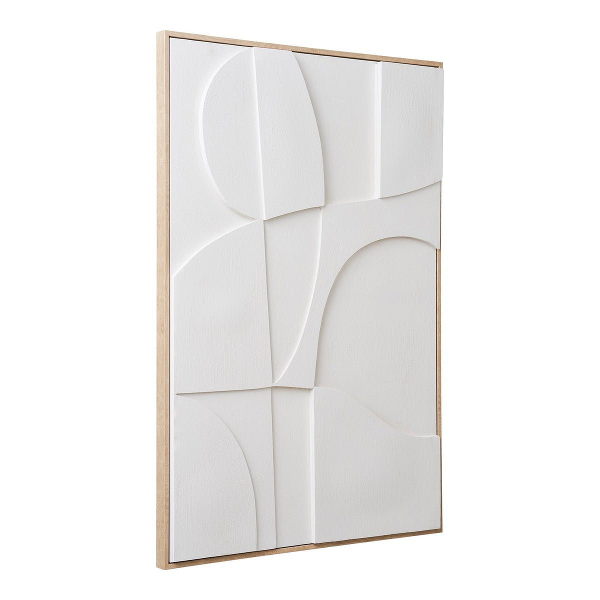 Madeline Relief Wall Decoration — White