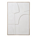 Madeline Relief Wall Decoration — White
