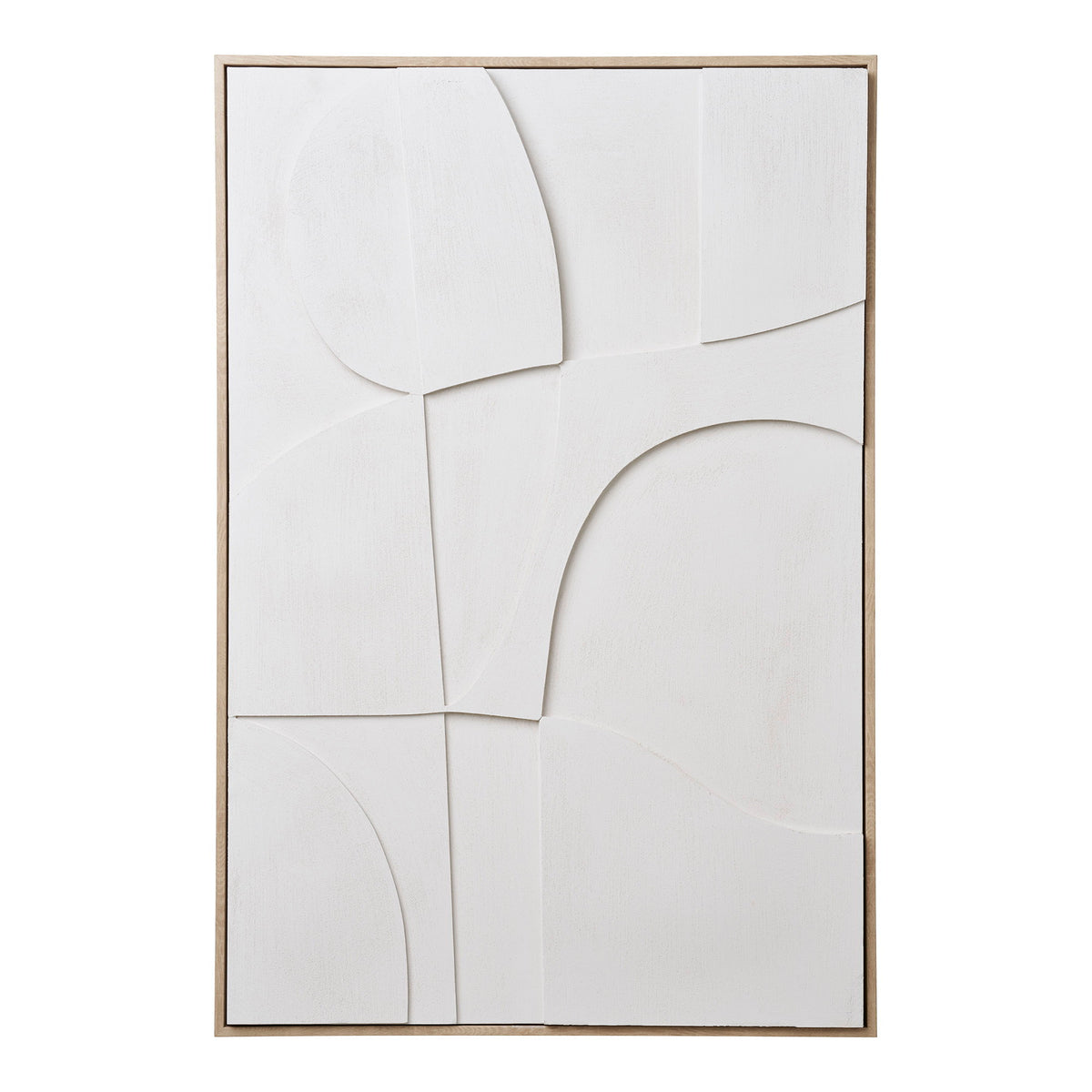 Madeline Relief Wall Decoration — White