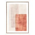 Mina Canvas Print — Brown / Beige