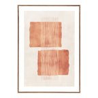 Mina Canvas Print — Brown / Beige