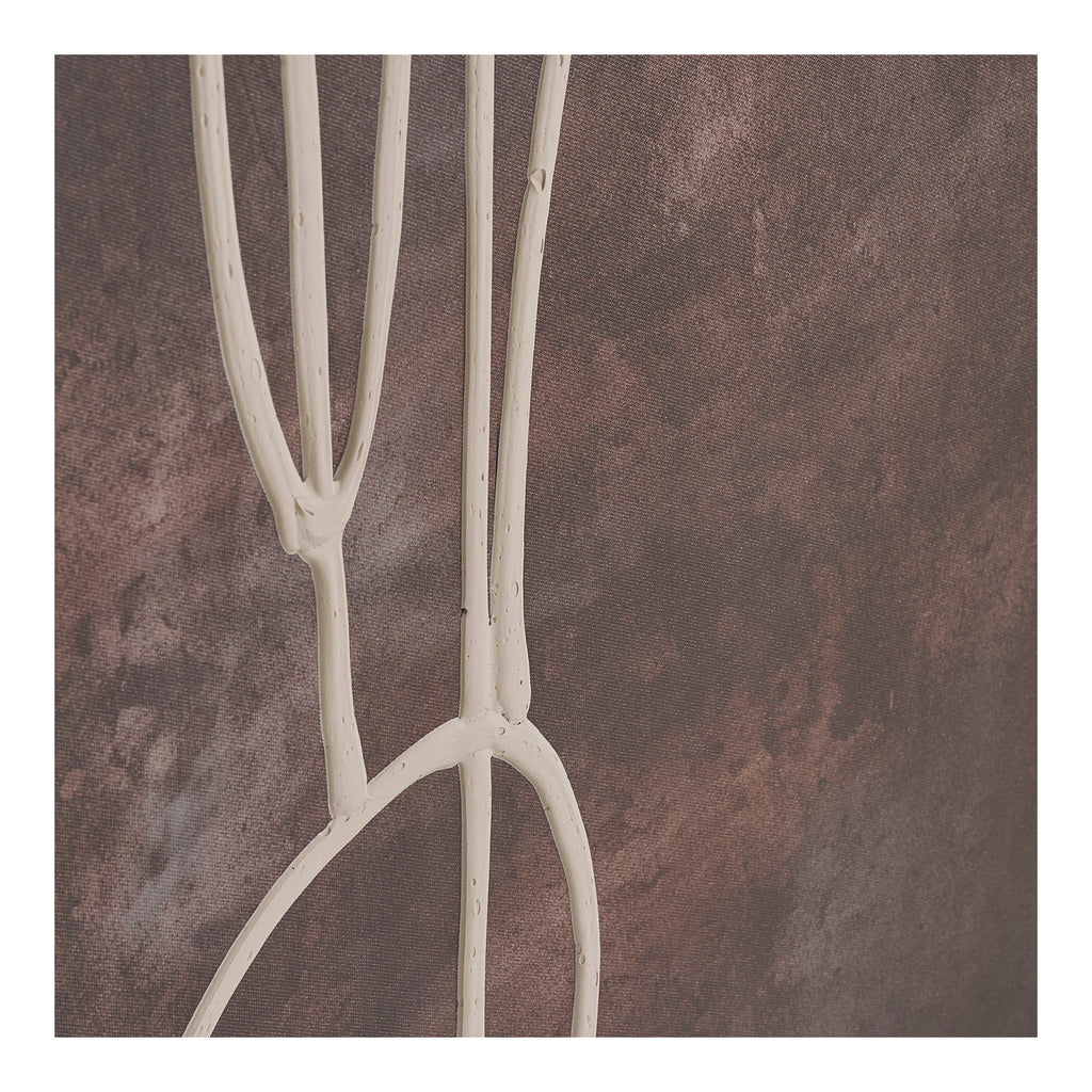 Apia Canvas Print — Dark Brown