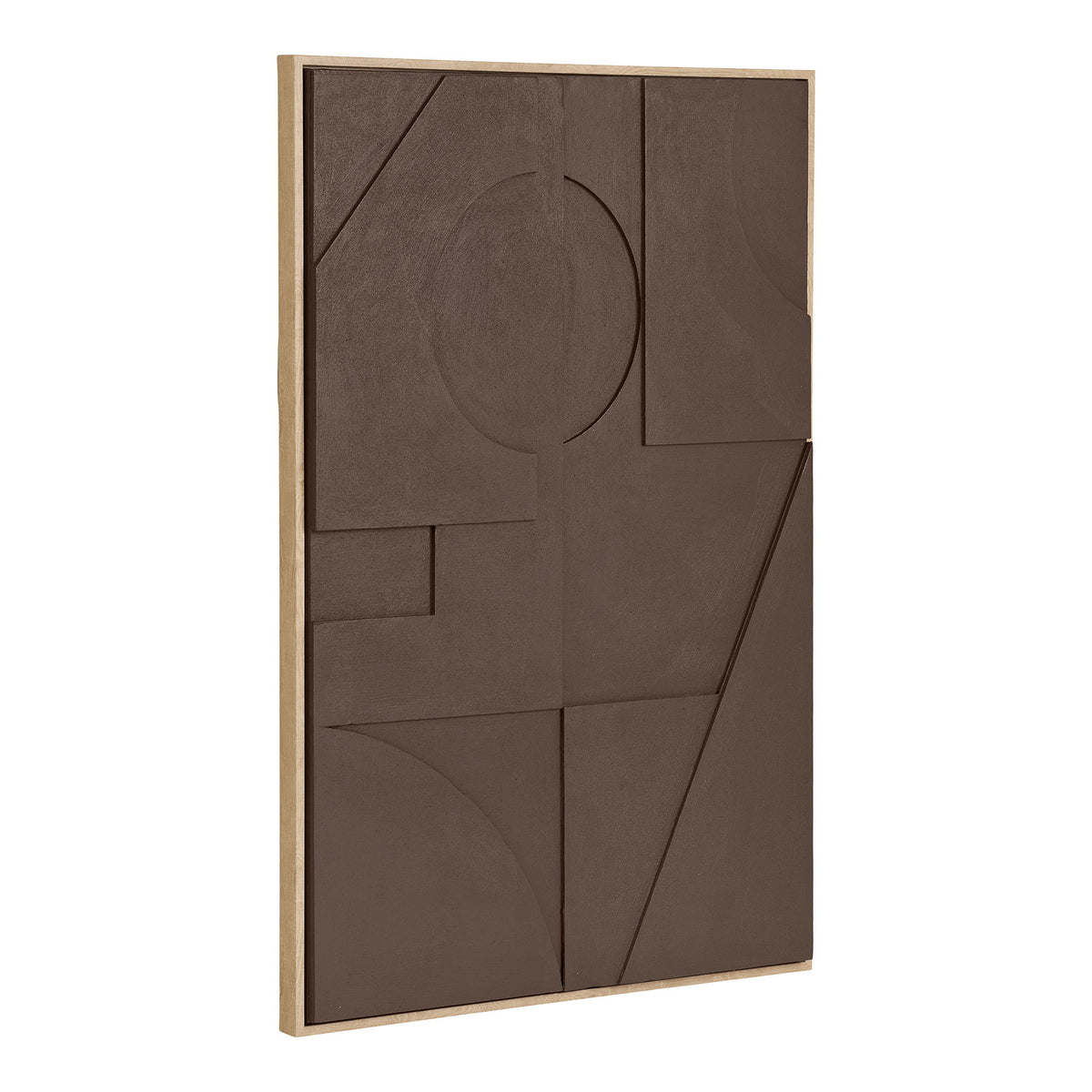 Isabella Relief Wall Decoration — Brown