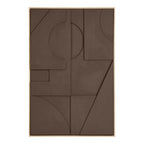 Isabella Relief Wall Decoration — Brown