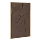 Isabella Relief Wall Decoration — Brown