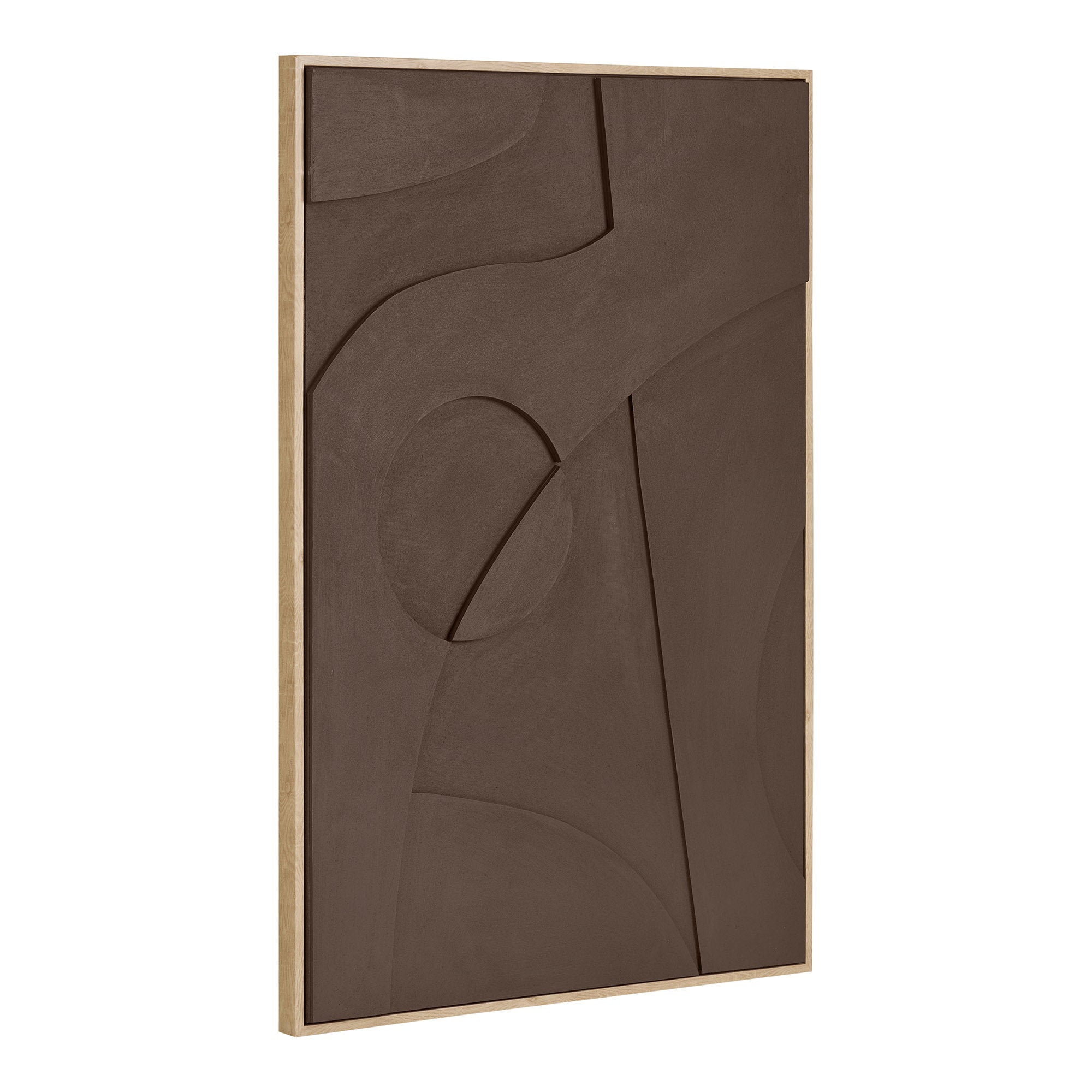 Isabella Relief Wall Decoration — Brown