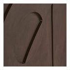 Isabella Relief Wall Decoration — Brown