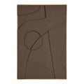 Isabella Relief Wall Decoration — Brown