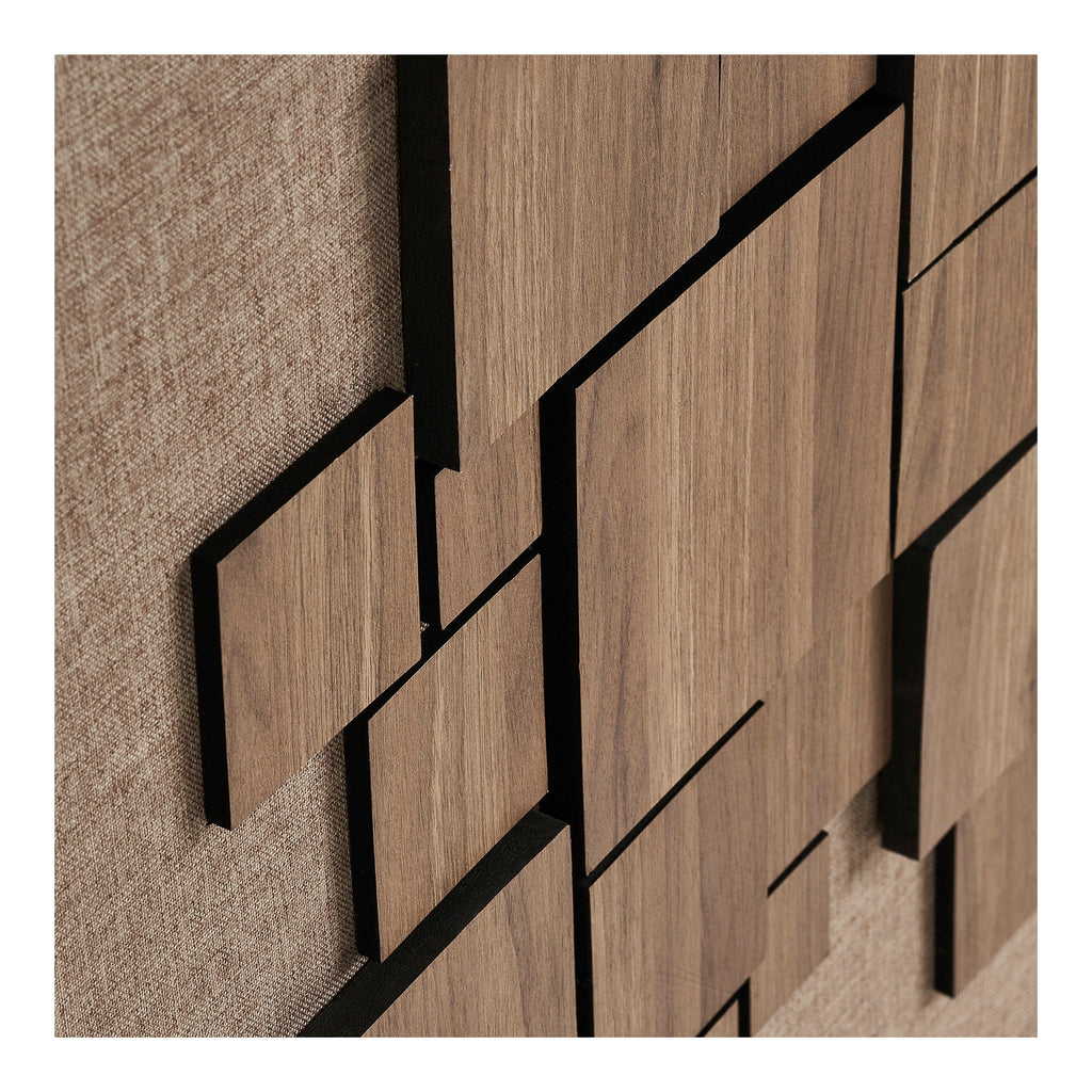 Gala Relief Wall Decoration — Brown