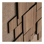 Gala Relief Wall Decoration — Brown