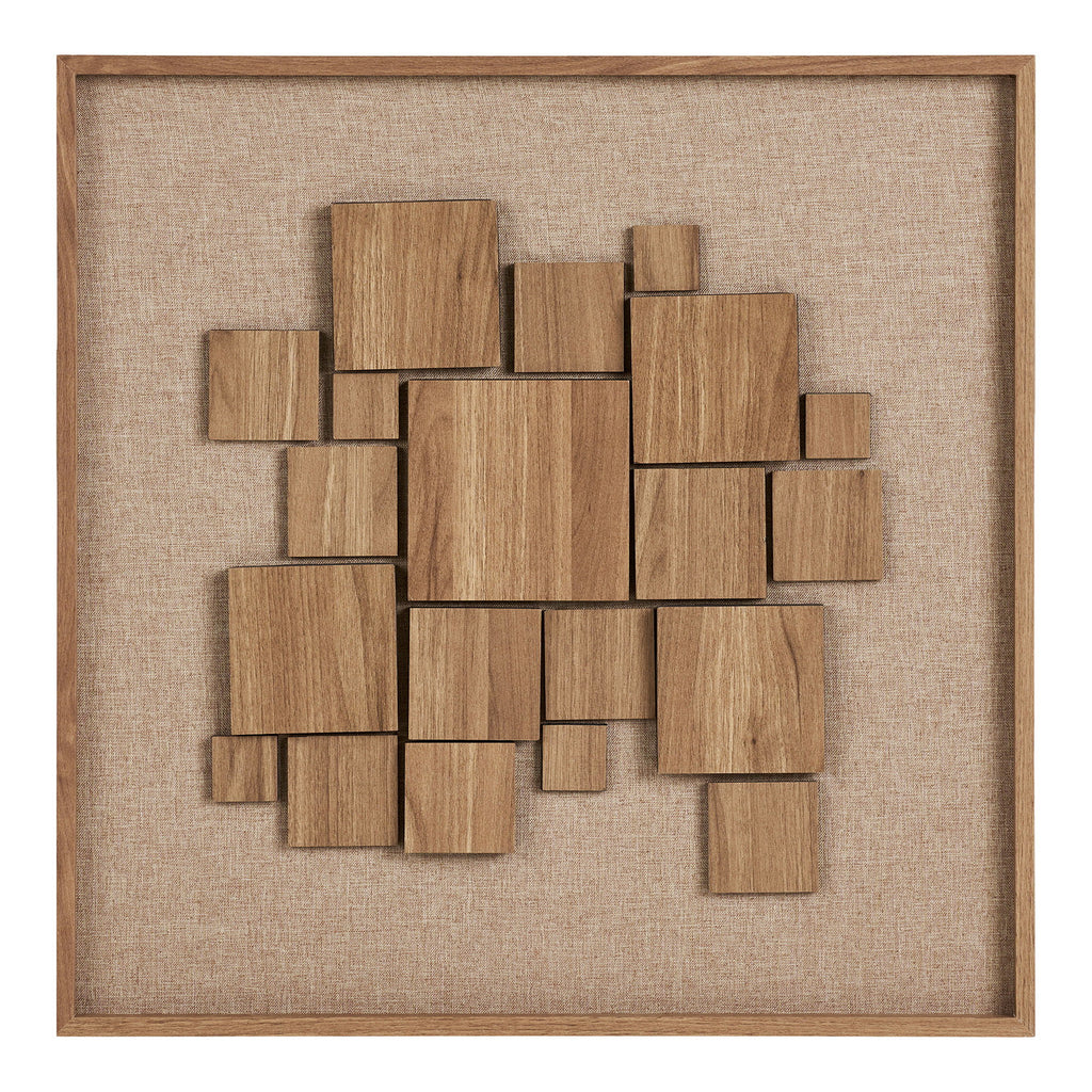 Gala Relief Wall Decoration — Brown
