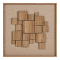 Gala Relief Wall Decoration — Brown