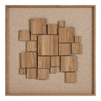 Gala Relief Wall Decoration — Brown