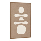 Diva Relief Wall Decoration — Brown / Beige