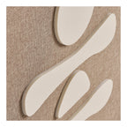 Diva Relief Wall Decoration — Brown / Beige