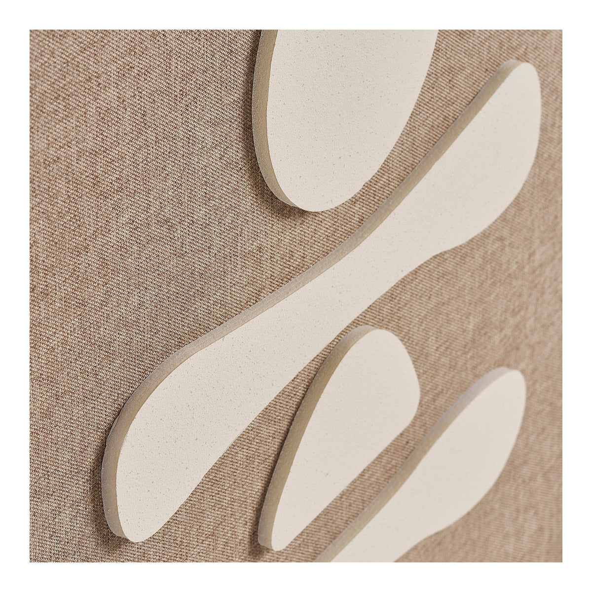 Diva Relief Wall Decoration — Brown / Beige