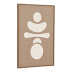 Diva Relief Wall Decoration — Brown / Beige