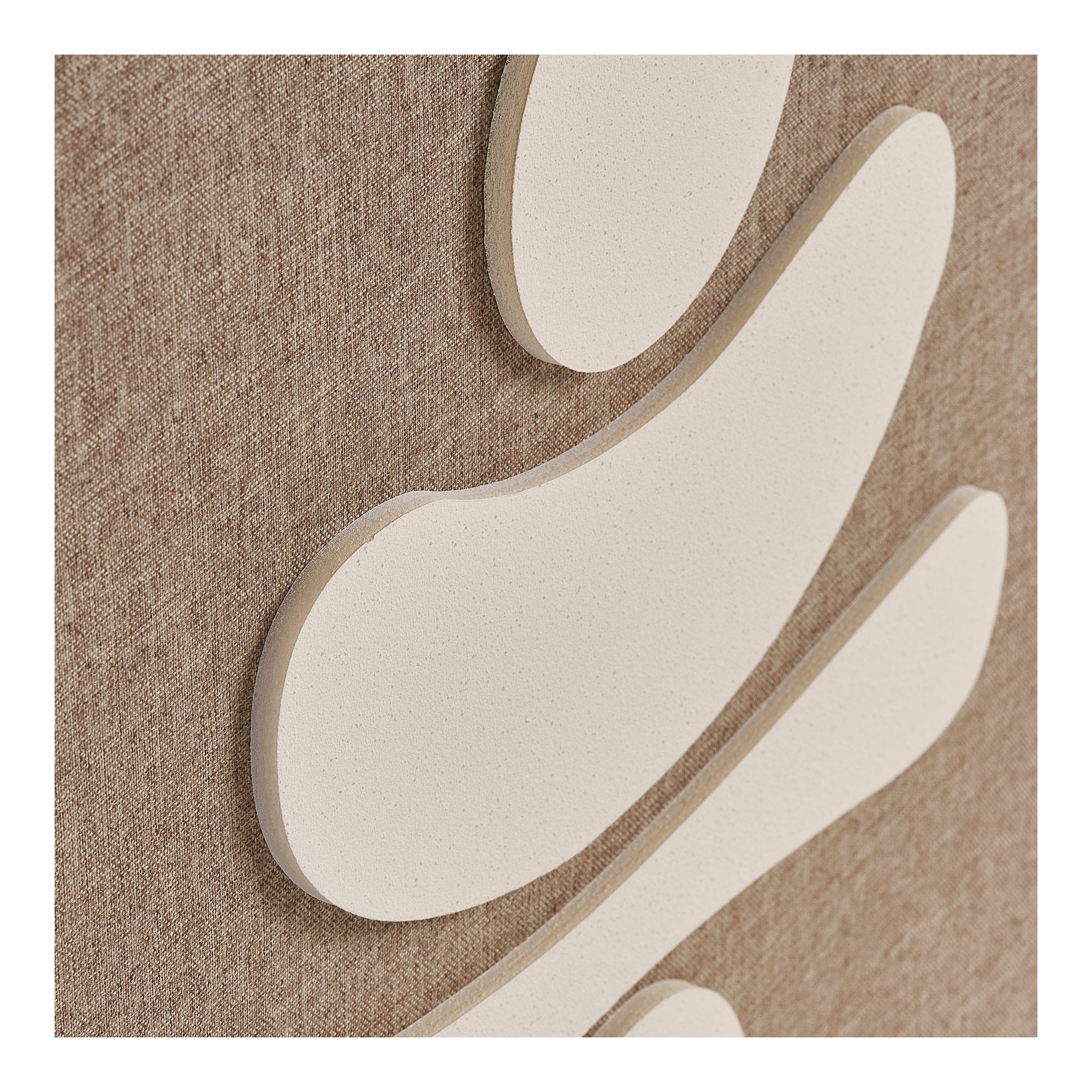 Diva Relief Wall Decoration — Brown / Beige