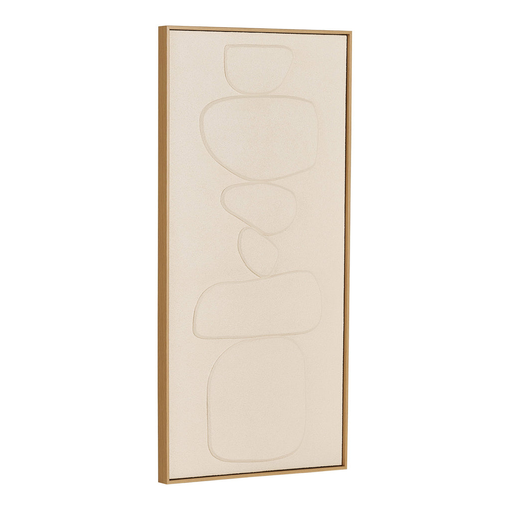 Victoria Relief Wall Decoration — Beige