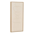 Victoria Relief Wall Decoration — Beige