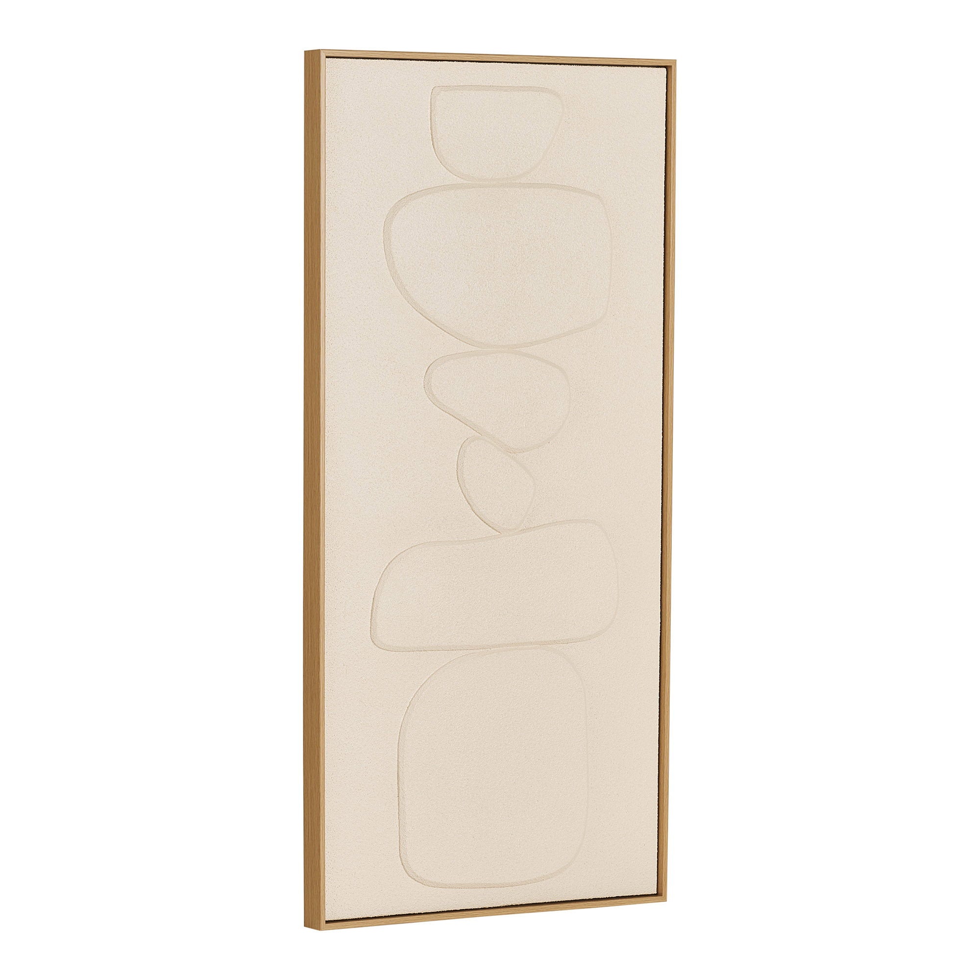 Victoria Relief Wall Decoration — Beige
