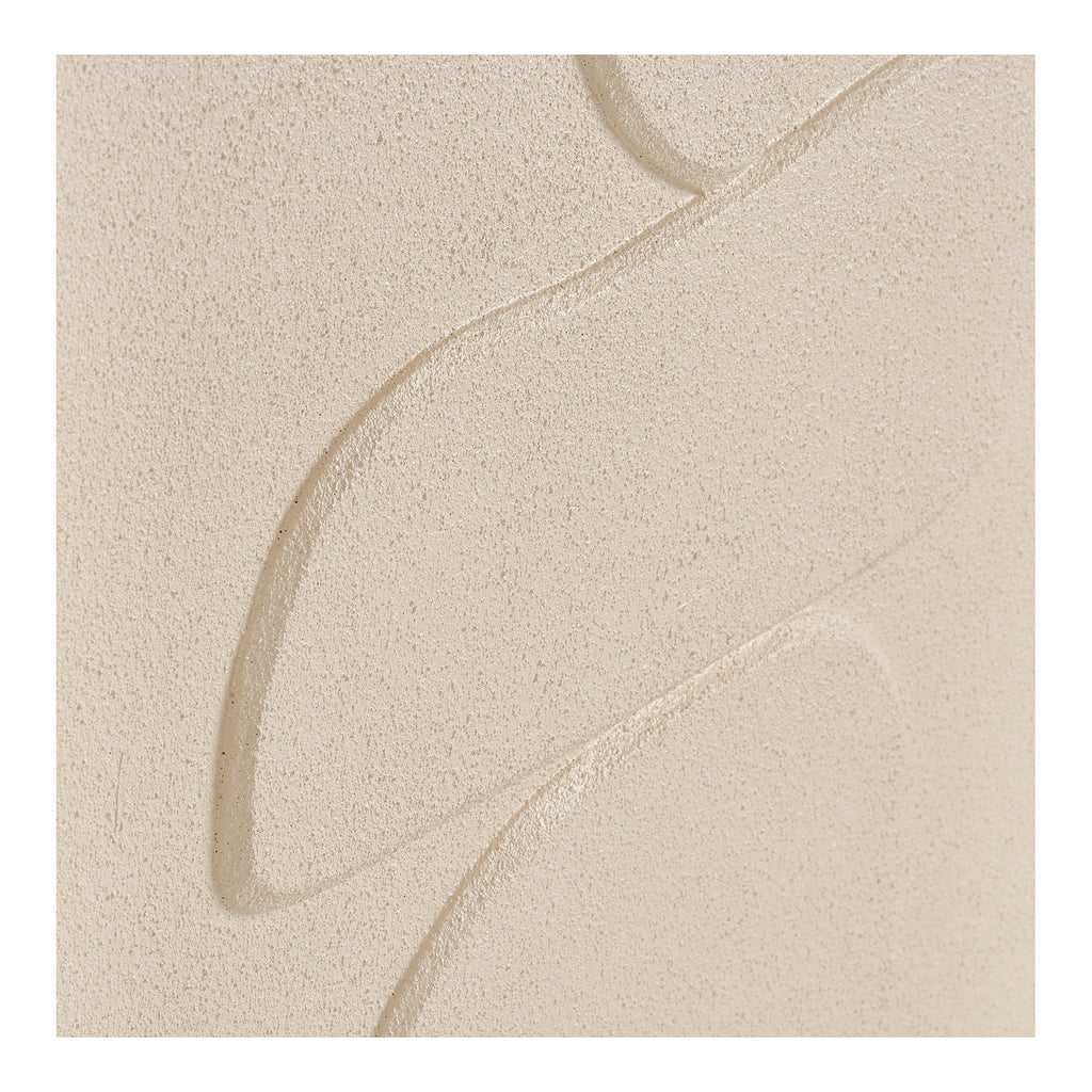 Victoria Relief Wall Decoration — Beige
