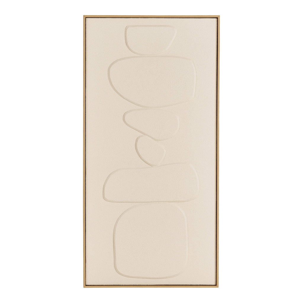 Victoria Relief Wall Decoration — Beige