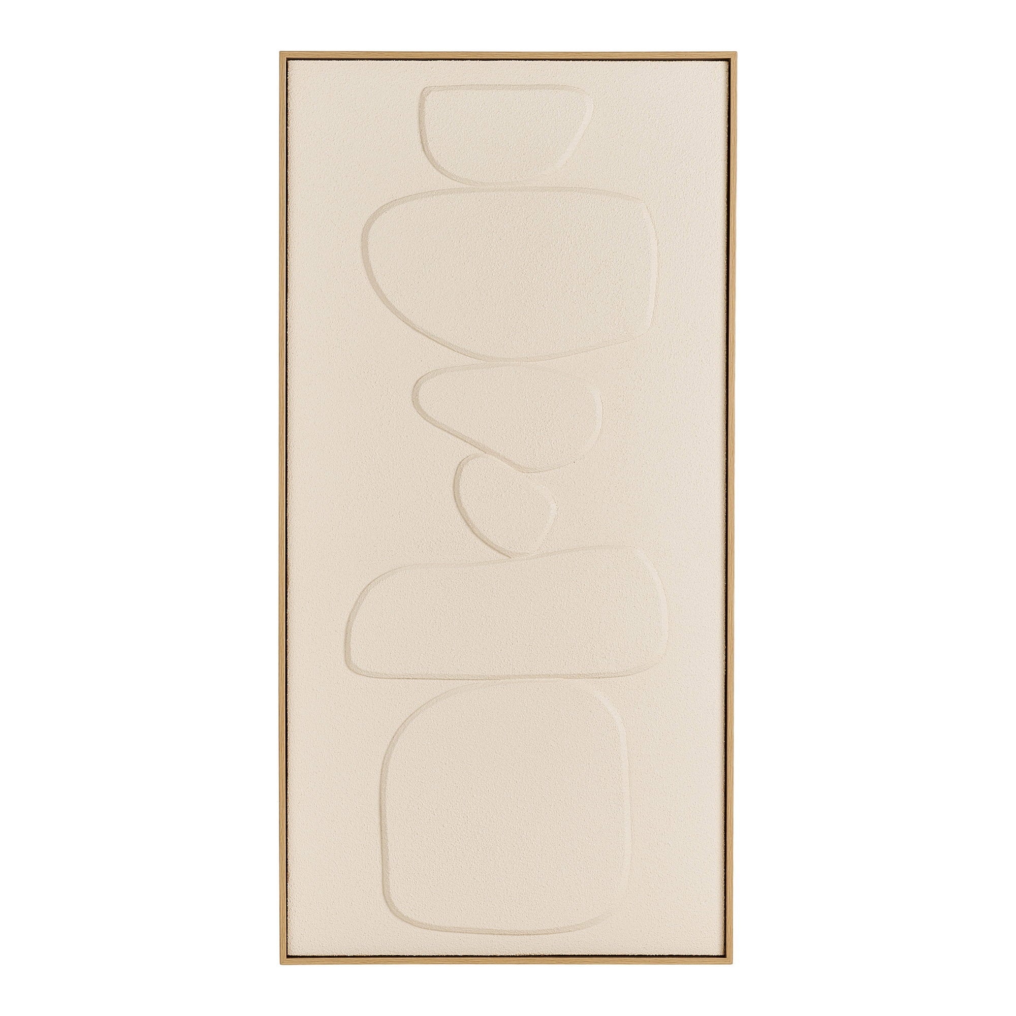 Victoria Relief Wall Decoration — Beige