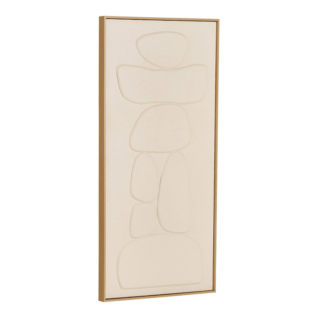 Victoria Relief Wall Decoration — Beige