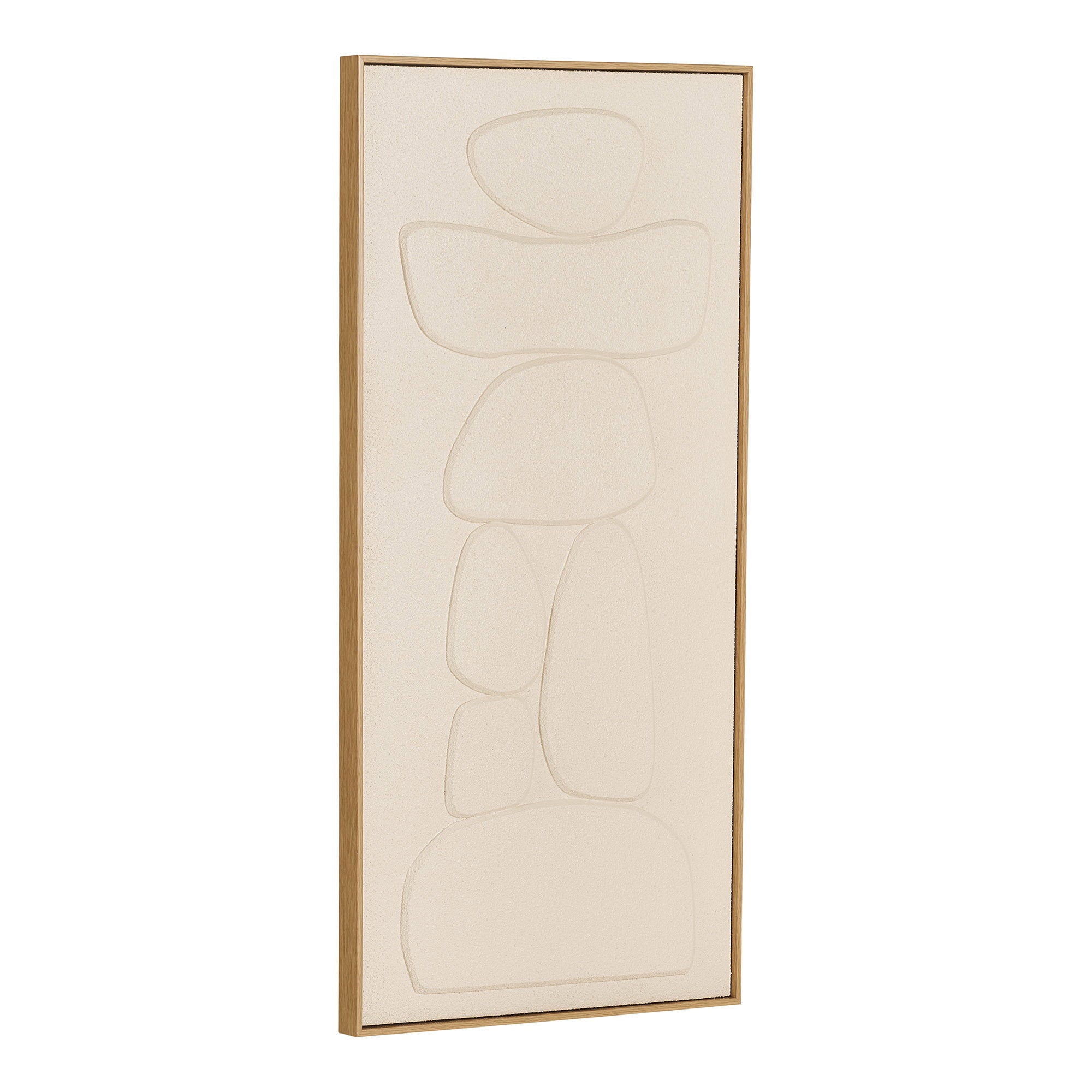 Victoria Relief Wall Decoration — Beige
