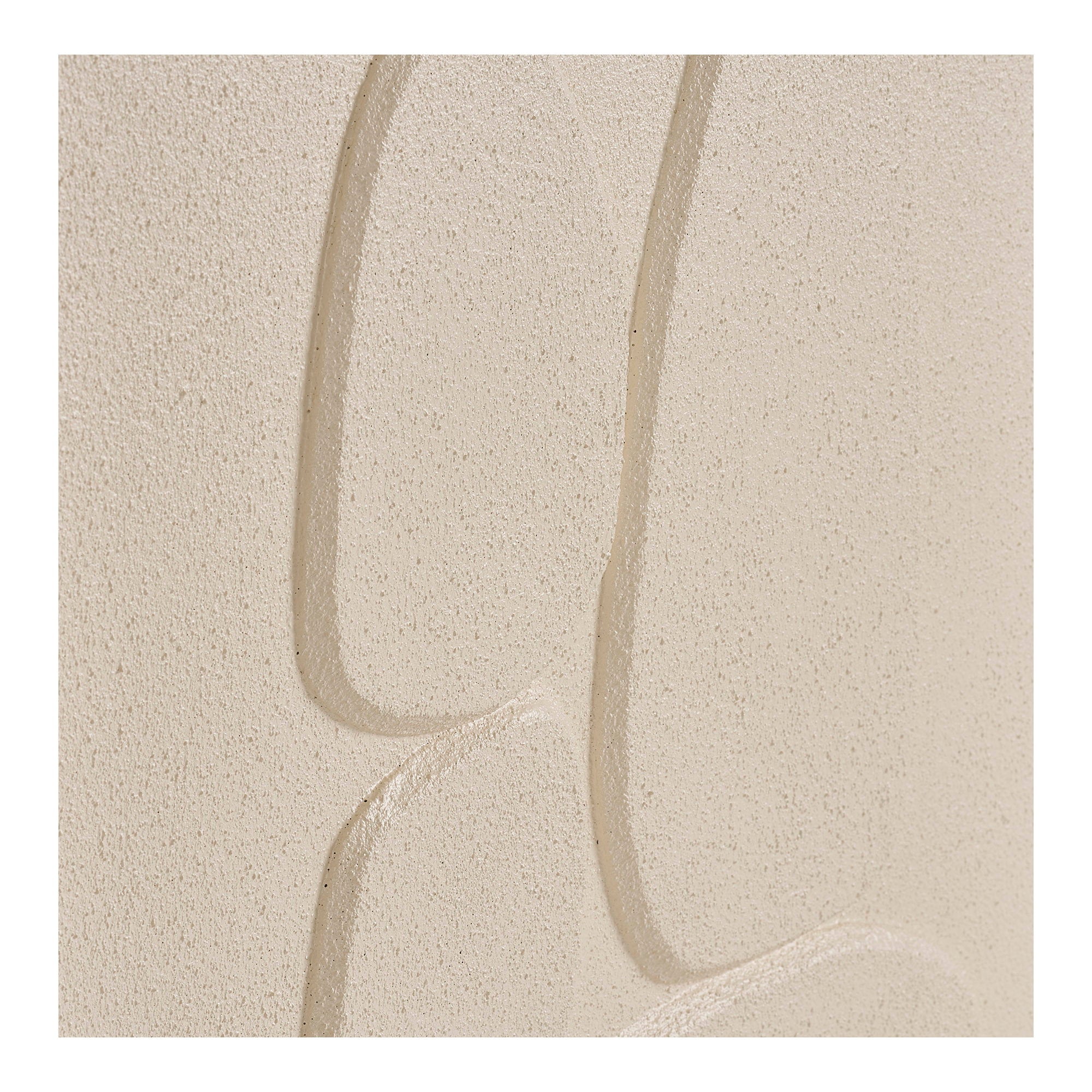 Victoria Relief Wall Decoration — Beige