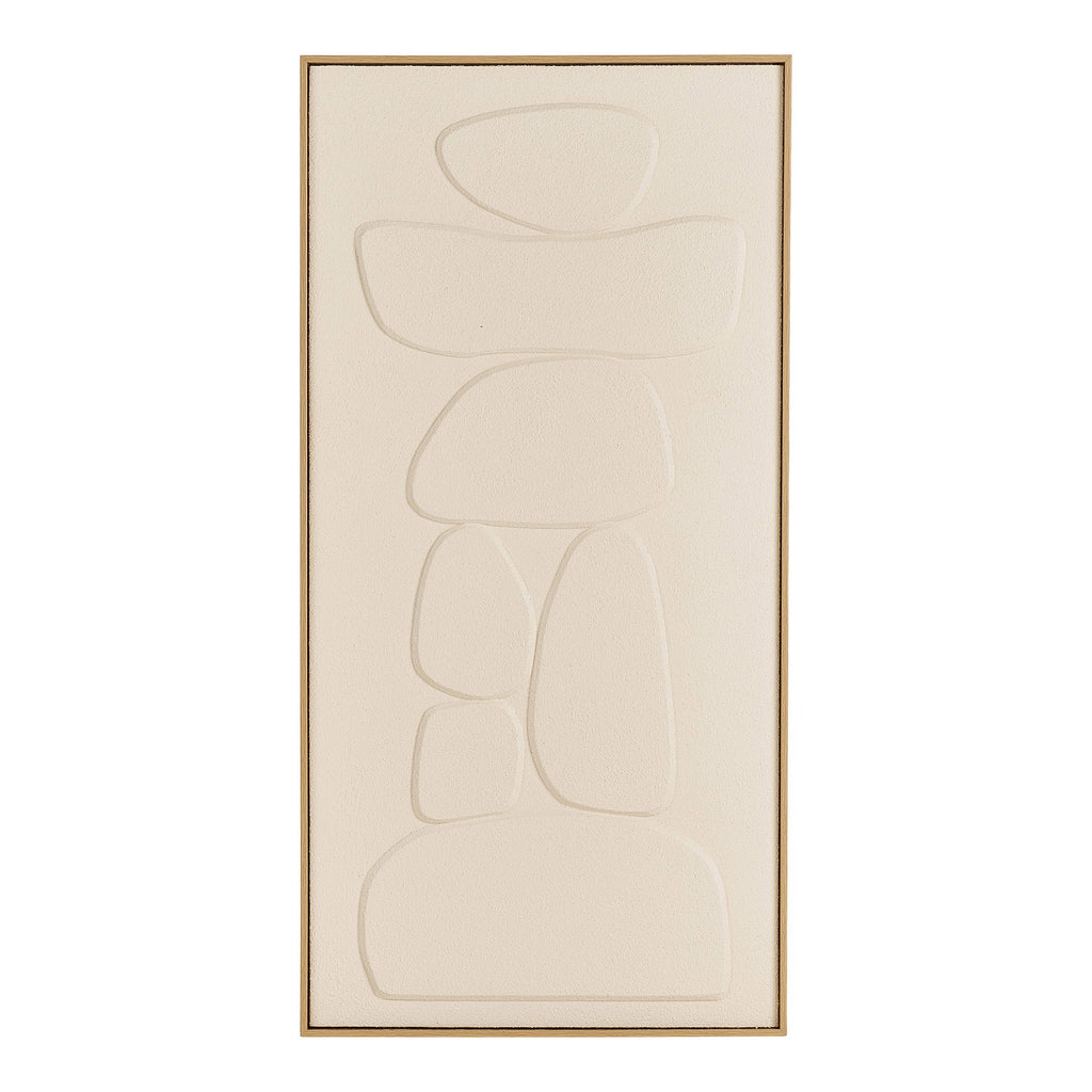 Victoria Relief Wall Decoration — Beige