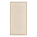 Victoria Relief Wall Decoration — Beige