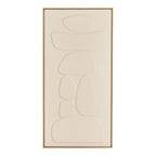 Victoria Relief Wall Decoration — Beige