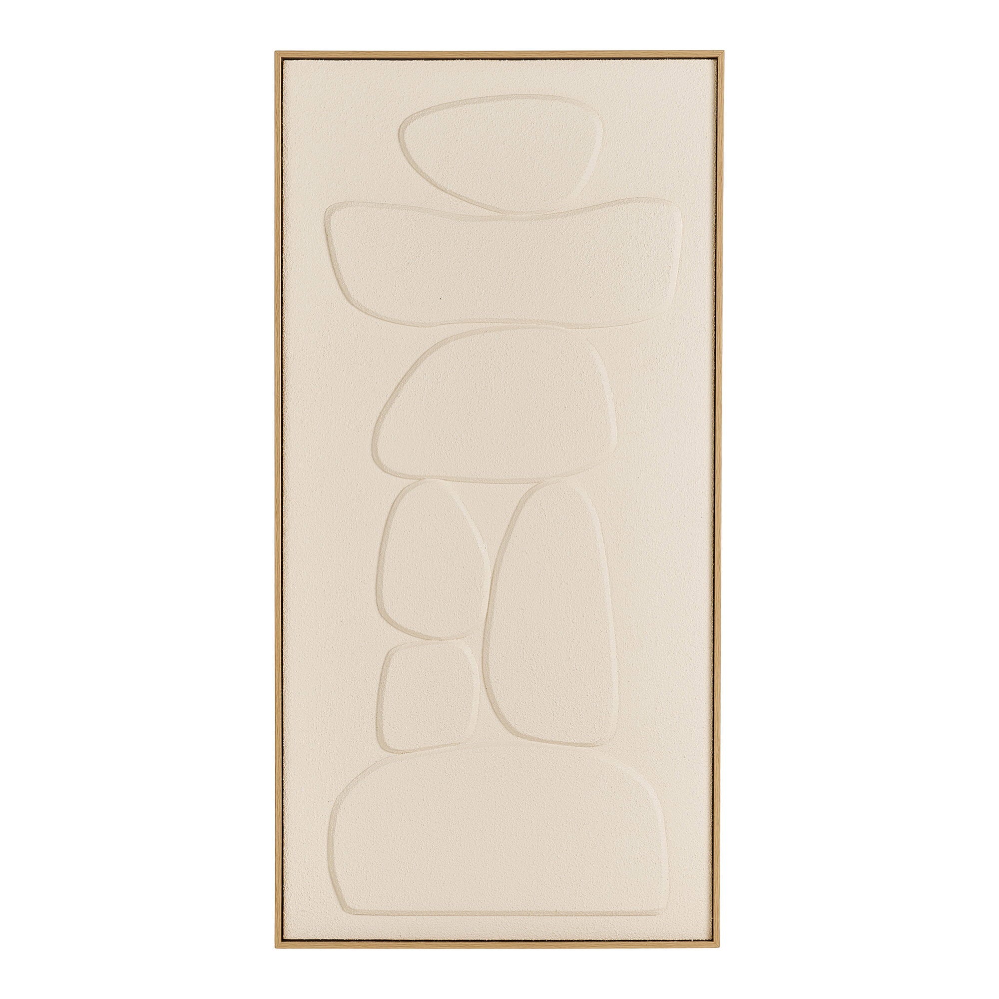 Victoria Relief Wall Decoration — Beige
